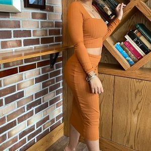 2-piece skirt set FASHION NOVA